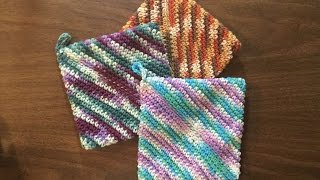 Basic Crochet Pot Holder by Stitch Niche [upl. by Shulock381]