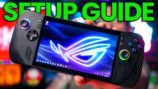 ASUS ROG ALLY X Complete Setup Guide [upl. by Bessie]