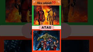 tebak Hero shorts tebaktebakan advengers deadpool [upl. by Antipas]