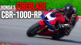 2024 Honda CBR1000RRR SP Fireblade review  new ‘Blade track test from Portimão [upl. by Rori]