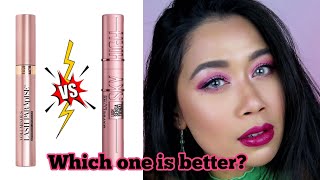 Voluminous lash paradise LOréal Paris VS Sky High Maybelline  Jonah Jo [upl. by Fesuoy]