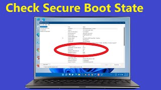 How to Check Secure Boot State on Windows 10 amp Windows 11  Howtosolveit [upl. by Walworth]