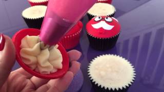 Domed Cupcake Toppers with foam balls for Comic Relief [upl. by Athalia]