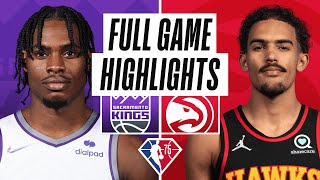 KINGS at HAWKS  FULL GAME HIGHLIGHTS  January 26 2022 [upl. by Devinne]