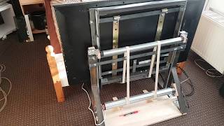 Eigenbau TV Lift DIY Homemade TVLift [upl. by Noiemad]