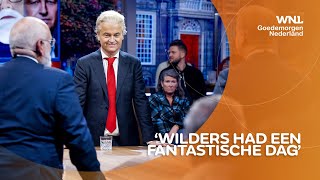 Geert Wilders steelt show tijdens SBSdebat en grapt over gewicht Timmermans [upl. by Annuhsal]