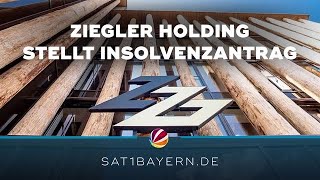 Einbruch der Bauindustrie Ziegler Holding stellt Insolvenzantrag [upl. by Airamasor607]