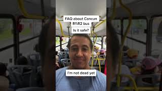 FAQ About Cancun Hotel Zone R1\R2 Bus Details in description [upl. by Auhsohey]