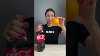 No Glass No Problem 🍊 Creative Cola Hack 🤯 [upl. by Yeldoow]