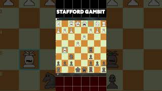 The Stafford Gambit chess chesstactics chessopening chessgame chessopenings chessstrategy [upl. by Kenji834]