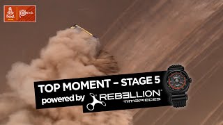 Top Moment by Rebellion  Stage 5 Tacna  Arequipa  Dakar 2019 [upl. by Rolo337]