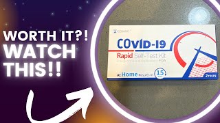 Review of COVID 19 Rapid Self Test Kit [upl. by Rani713]