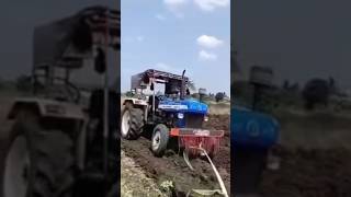 36002 All Rounder Plus New Holland Tractor Ploughing NewHolland3600 Ploughing YtShorts Shorts [upl. by Eillor]