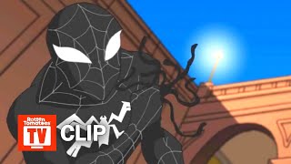 The Spectacular SpiderMan 2008  Symbiote SpiderMan Beats the Sinister Six S1E11 [upl. by Stanwinn]