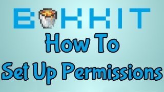 Bukkit  How to set up Permissions [upl. by Neysa941]