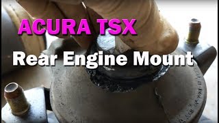 Replace Your Acura TSX Rear Engine Mount StepbyStep [upl. by Eislehc]