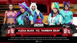 WWE 2k19 Rainbow Dash vs Starling Glimmer [upl. by Jude]