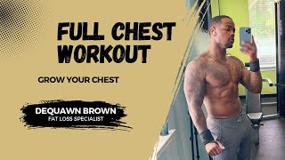 Full Chest Workout Routine for Building Muscle [upl. by Chandal623]