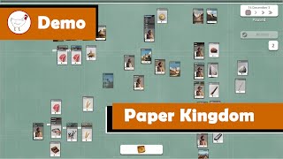 Paper Kingdom  Start a Card Kingdom  Ep 01  Demo [upl. by Kemme804]