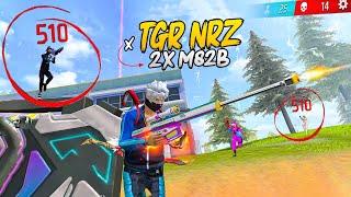 2x M82B On Fire 🔥 Op 1 Vs 4 Gameplay 🤯 Free Fire [upl. by Millan314]