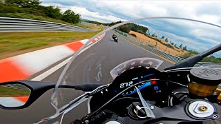 Nürburgring Nordschleife  M1000RR chasing ZX10R [upl. by Saba488]