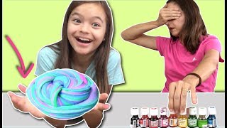 DESAFIO COLORINDO SLIME COM 3 CORES MISTURAMOS TODO O SLIME  3 Colors of Slime Challenge [upl. by Oralla]