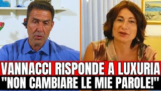 LUXURIA ATTACCA VANNACCI CON UN MESSAGGIO LA SUA DURA RISPOSTA NON SI FA ATTENDERE [upl. by Nonnel]