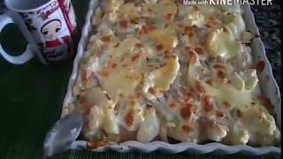 كراتان البطاطس الغير مكلف وصفة فرنسية لذيذة GRATIN POMME DE TERRE [upl. by Derriey]