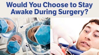 Awake Surgery 😳 Spine Surgeon Explains [upl. by Quintie]