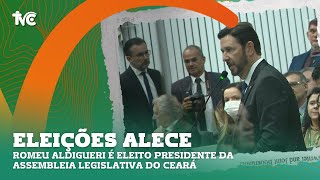 Romeu Aldigueri é eleito presidente da Assembleia Legislativa do Ceará [upl. by Anert]