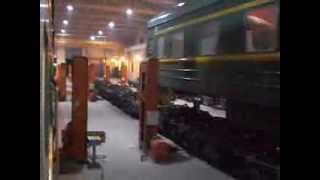 Mongolia  China border  train bogie exchange [upl. by Hillell]