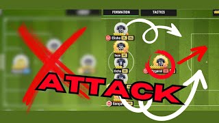 Ultimate Top Eleven 2024 Attacking Formation [upl. by Myrt]