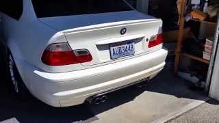 E46 M3 Ebay Exhaust [upl. by Rosalinde]