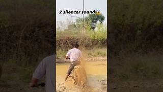 2 Silencer sound 😱 Off roading 🚀 splendor modified shortvideo rohitdingaan youtubeshorts [upl. by Niwrud]