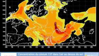 animation of Chernobyls radiation [upl. by Nodgnal322]