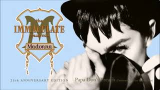 The Immaculate Collection Madonna 25th Anniversary Edition  PaPa Dont Preach [upl. by Beatrisa]