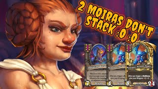 Day 18 Epic Journey to 8k Hearthstone DUOS TWO GOLD MOIRAS dont Stack Hearthstone Battlegrounds [upl. by Noni]