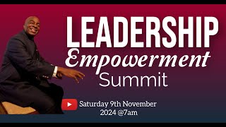 LEADERSHIP EMPOWERMENT SUMMIT  9 NOVEMBER 2024  FAITH TABERNACLE OTA [upl. by Hiltan]