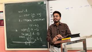 Oscillation lecture 3 numerical part 1 JEE PYQs class 11 Physics [upl. by Smaoht663]