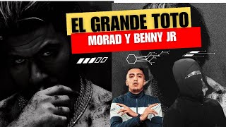 EL GRANDE TOTO JUNTO CON EL MORAD Y BENNY JR  REACT BY AKA [upl. by Suruat]