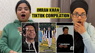 Indian Reacts To Imran Khan Tiktok Compilation PTI [upl. by Alhak]