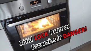 Where is the Child Lock for the Electrolux Oven [upl. by Yelsiap]