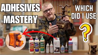 Woodworking Adhesive Mastery Titebond vs CA Glue vs Epoxy [upl. by Urbanna]