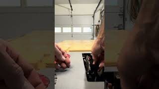 Budget Small Shop  Table Saw Dado Blade Change out woodworking diy [upl. by Flower699]