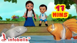 Noton Noton paira gulo  নোটন নোটন  Bengali Rhymes for Children  Infobells [upl. by Huberty336]