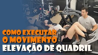 Elevação Pélvica ou Elevação de Quadril na Máquina [upl. by Eillom349]