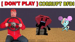 FNF x Learning with Pibby animation  Battle for Corrupted Island BFDI Glitch in real life [upl. by Billye]