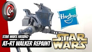 Star Wars Hasbro ATRT Toy Repaint Tutorial  Cool Custom Collectibles [upl. by Leggett]