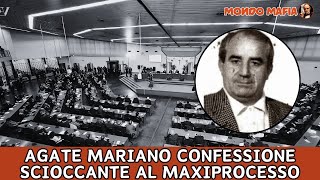 AGATE MARIANO RIVELA TUTTO SU COSA NOSTRA AL MAXIPROCESSO [upl. by Vern]