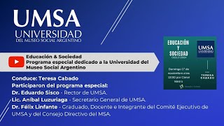 Educación amp Sociedad especial UMSA [upl. by Socem]